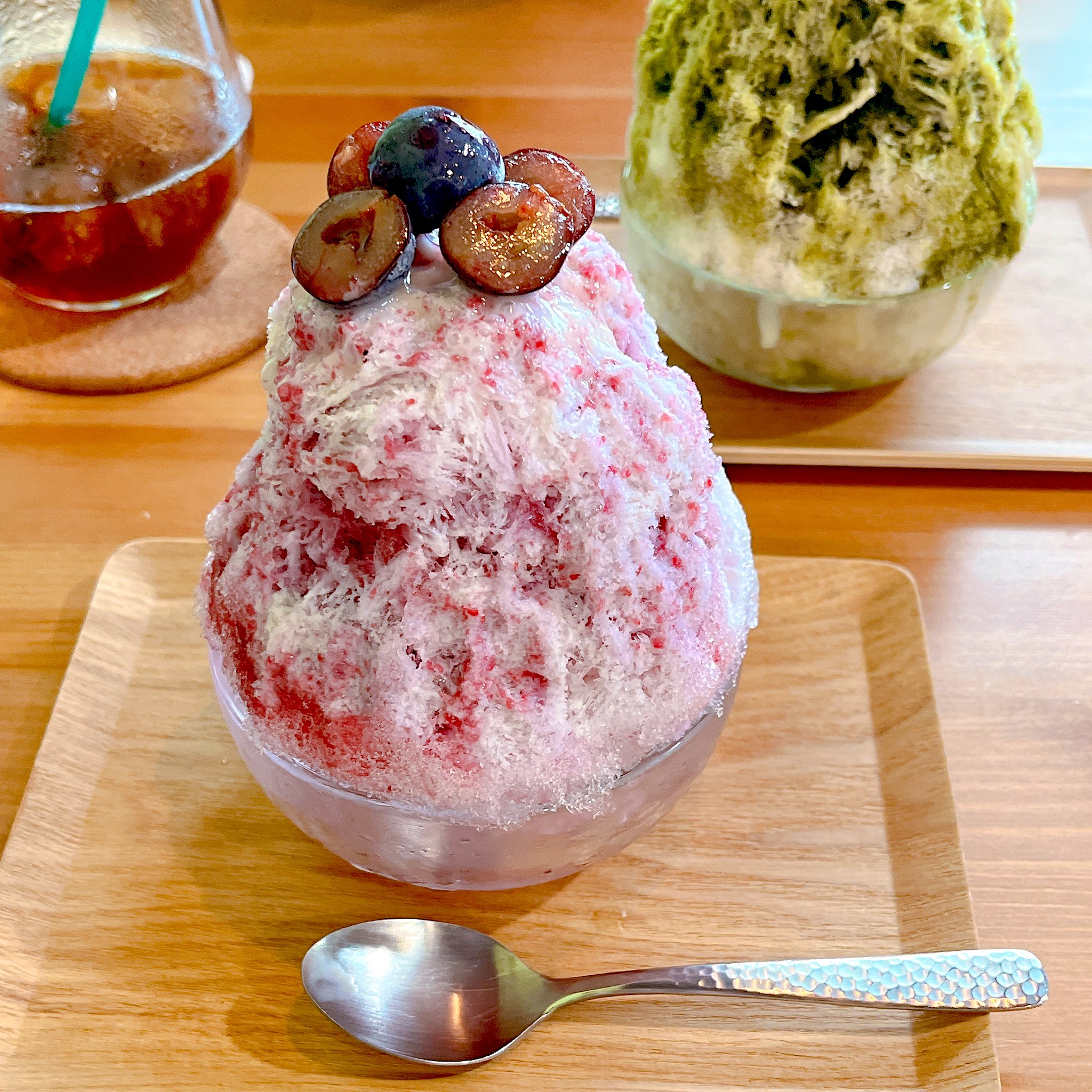 かき氷➰を存分に堪能出来るセット♪☺️ 楽天市場】電動氷かき器 ドウシシャ DOSHISHA DIN-1652B