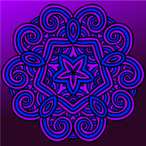 Coloringbookpro's tweet photo. Floral-mandalas coloring page from our #Coloring book #relaxation pro #mobile #app was painted on September 3rd 2025 07:46:52. Download app here: https://t.co/FYhcyqEfel https://t.co/fGTIXV7asg