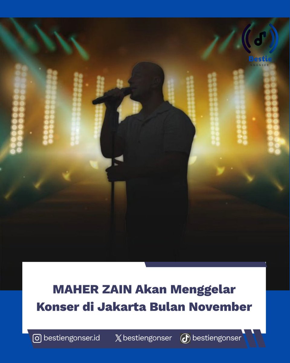 Promotor Mengumumkan Maher Zain Akan Menggelar Konser di Jakarta

🗓 November 2025

More info 
<a href="/colorasialive/">Ferdian</a>

#bestiengonser
#maherzain
#konsermaherzain
#lagureligi
#konsermusik