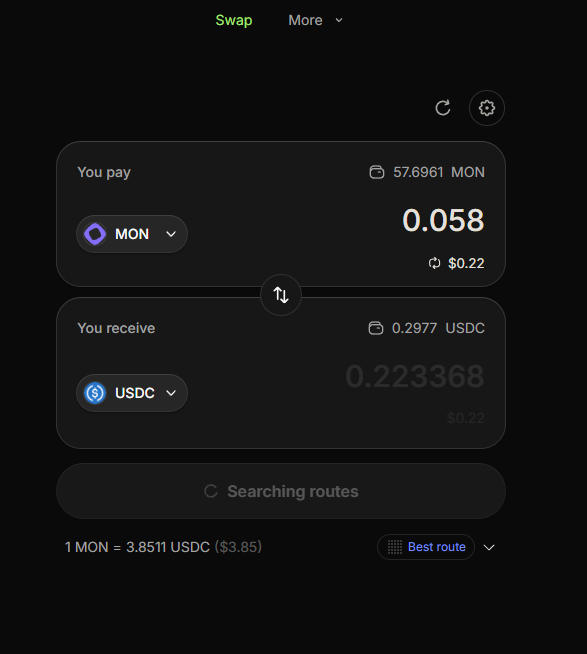 heisjoyroy's tweet photo. 1.
@KuruExchange is absolutely cooking on @monad_xyz testnet! 

Just peeped their latest: "Kuru Flow" – the smart aggregator that's gonna make swapping anything on Monad feel like butter. 
#KuruExchange #Monad #DEXLife https://t.co/HIB7kLSJbS