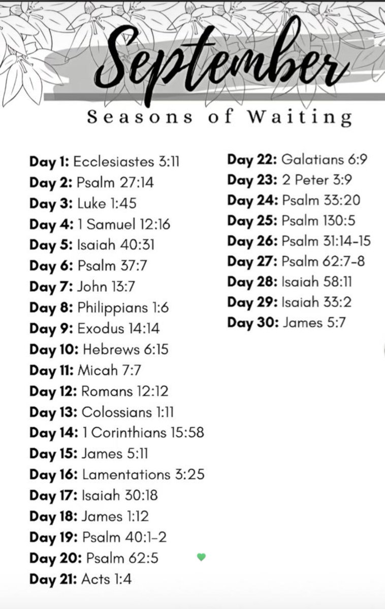 SEPTEMBER. You can start today 🤞🏿🤛🏿