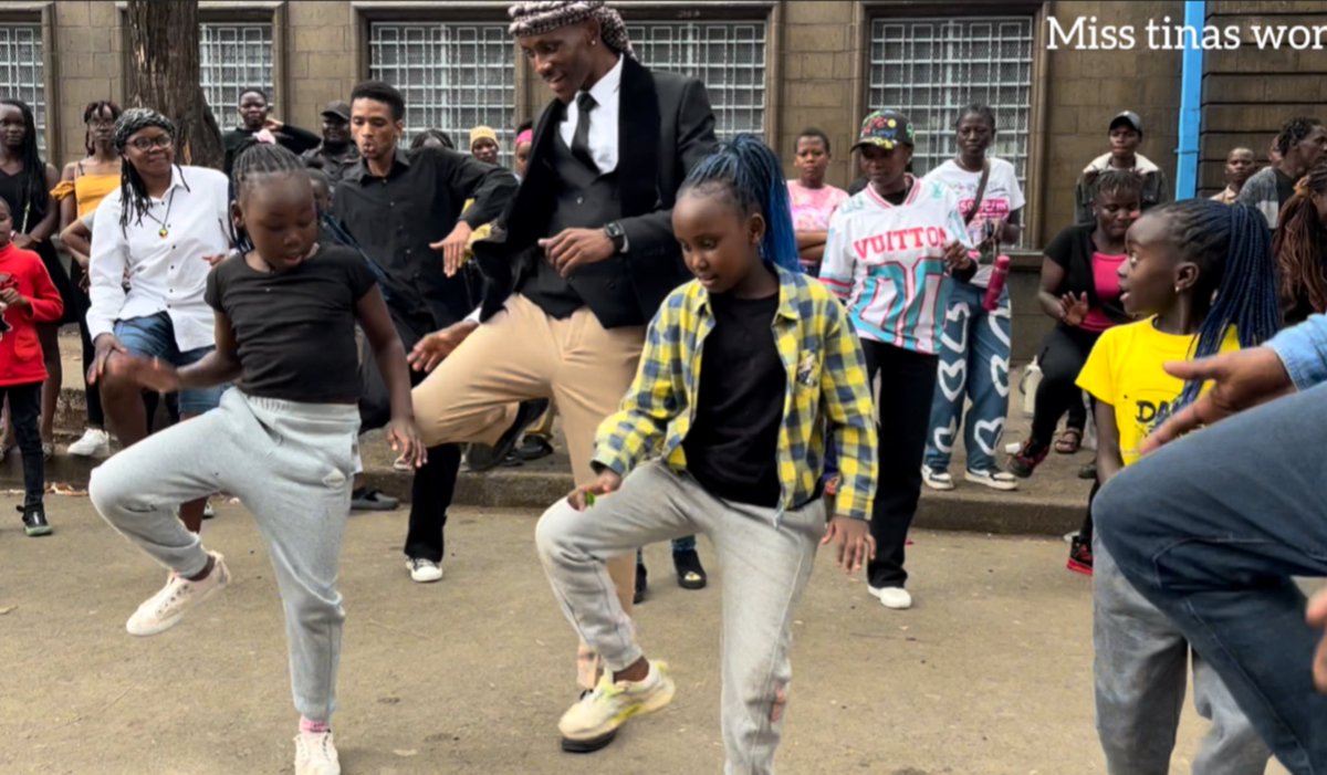 Street dancers invaded Nairobi streets for dancing competitions Genz join my YouTube channel <a href="/misstinasworld/">martina blount</a> for the full video