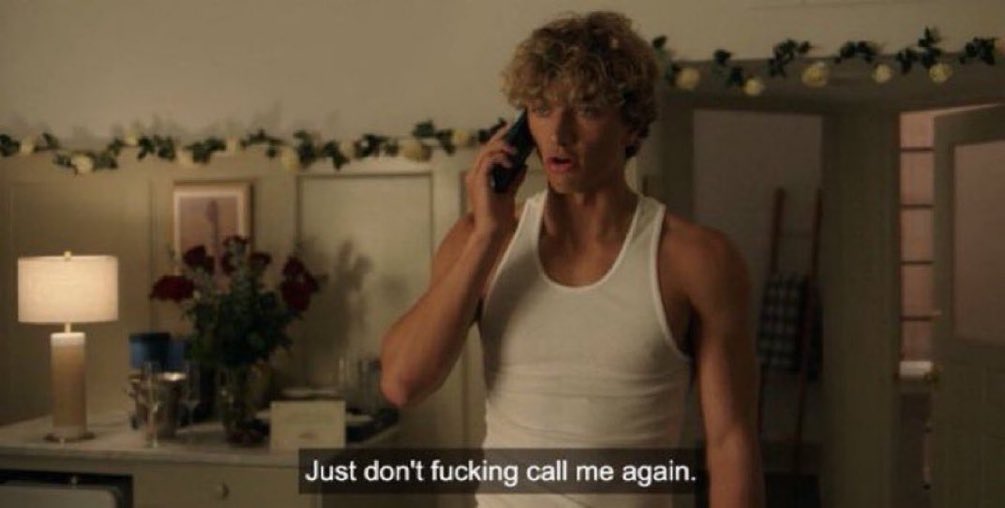 this pissed me off sm because what do you mean you go on from i can’t sleep without you to this???? knowing that she just needs to go away for a bit. UGHHH THIS MAN