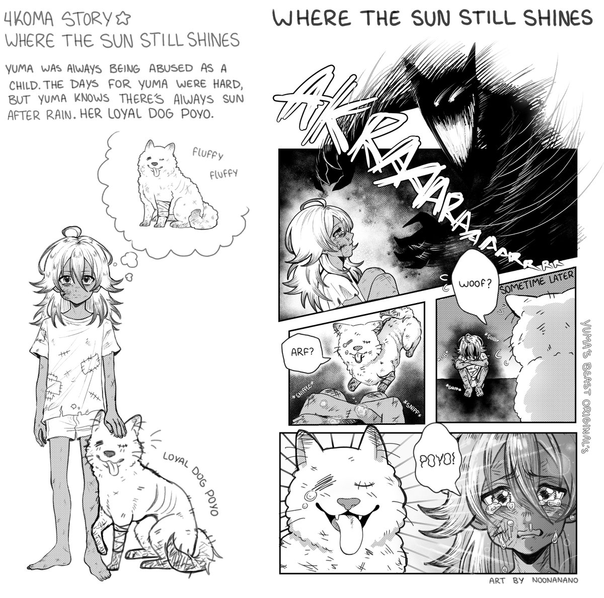 Where The Sun Still Shines. A 4koma I made
