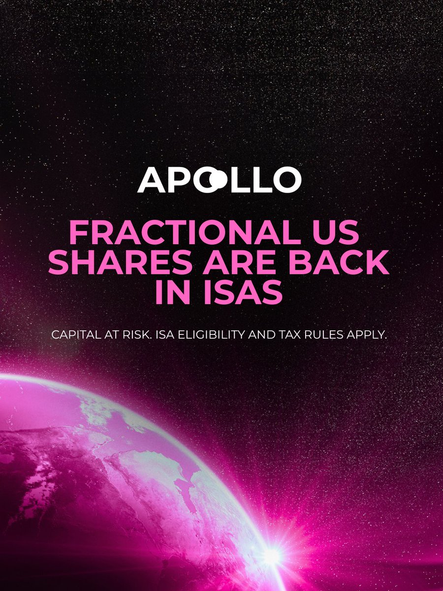 chatwithme2's tweet photo. You can now buy fractional US shares in your Freetrade ISA.  Thanks to everyone who supported making this clear with the Government. Fractional shares help investors access the market and diversify more easily.  Capital at risk. ISA rules apply. https://t.co/PnRUs99xHa