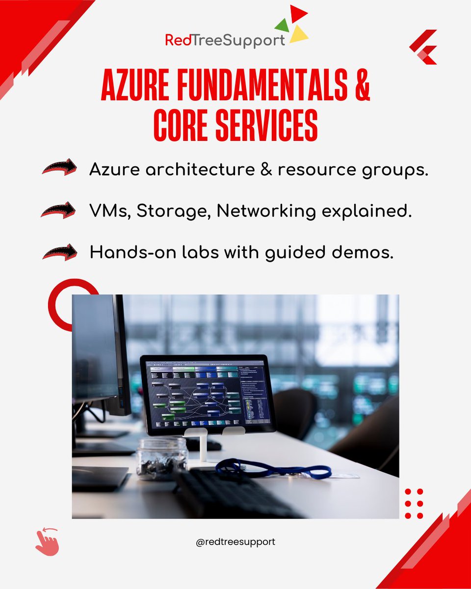 redtreesup2024's tweet image. Ready to kickstart your IT career with Microsoft Azure?
🌐 Join us now—visit our website! redtreesupport.com/services/train…
#redtreesupport #rts #redtree #cloudcomputing #digitaltraining #techcareer #careeropportunity #itjobs #learnandgrow #azuretraining #microsoftazure #azurefundamentals