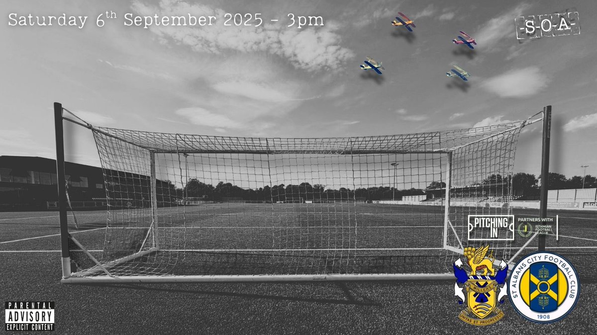 Sons of Aveley (@sons_of_aveley) on Twitter photo 𝚗𝚎𝚡𝚝 𝚄𝙿…
Back to the league Saturday
<a href="/AveleyFC/">Aveley Football Club</a> vs <a href="/stalbanscityfc/">St Albans City FC</a>
Will it be another 9 goal thriller?
Make sure you’re there to find out!
#UpTheMillers 𝚗𝚎𝚡𝚝 𝚄𝙿…
Back to the league Saturday
<a href="/AveleyFC/">Aveley Football Club</a> vs <a href="/stalbanscityfc/">St Albans City FC</a>
Will it be another 9 goal thriller?
Make sure you’re there to find out!
#UpTheMillers