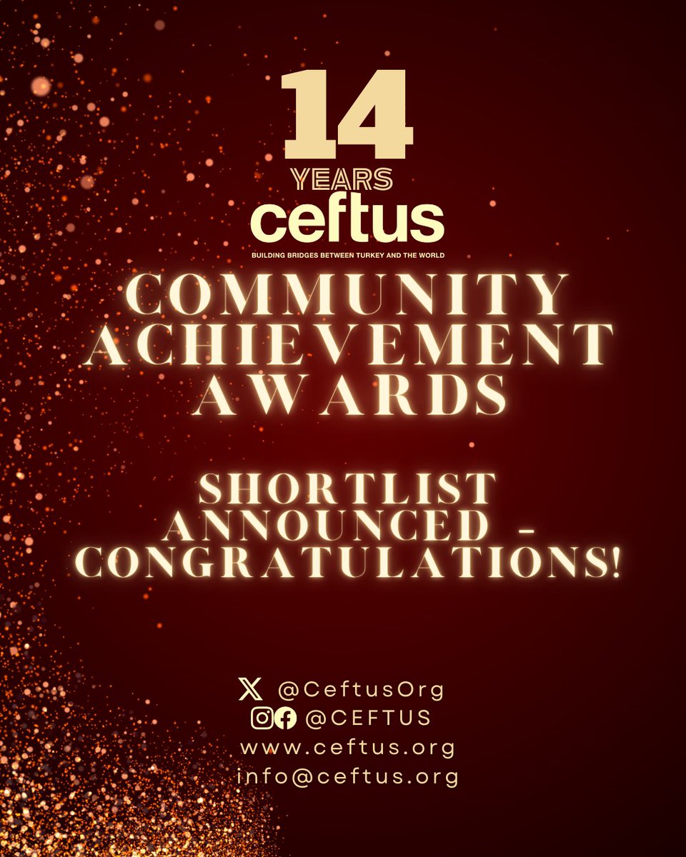 CeftusOrg's tweet image. 📣 The shortlist for the CEFTUS Community Achievement Awards is here!
forms.gle/4hyMK6rsA1DBGg…

👏 Celebrate incredible contributions to our community.
🎟️ Be there for the awards: ceftus.org/the_14th_annua…
#CEFTUS #CEFTUS14 #CommunityAwards #CEFTUSGala #Leadership #Diversity #Unity