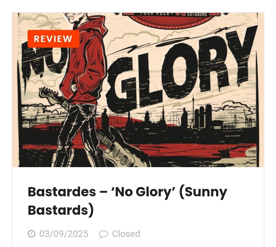 rpmonline.co.uk/?p=26960 <a href="/Bastardes/">🐺</a> fine slice of oi rock n roll. Go check it out <a href="/CitySaintsBand/">City Saints</a>