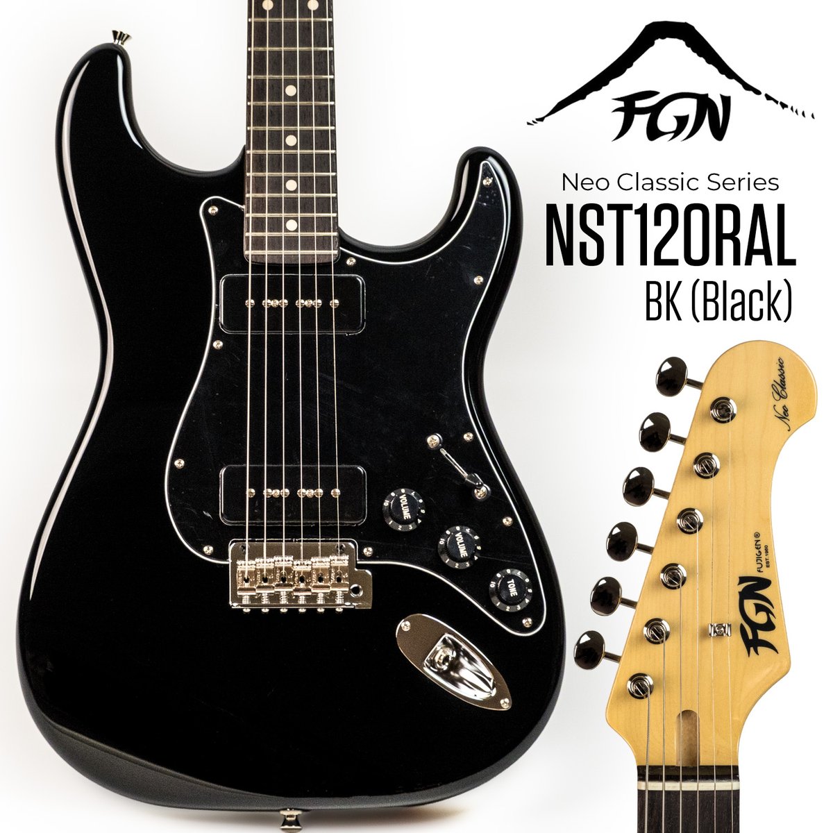 FUJIGEN NST120RAL-BK 少し珍しいフジゲンのストラト入荷しました。