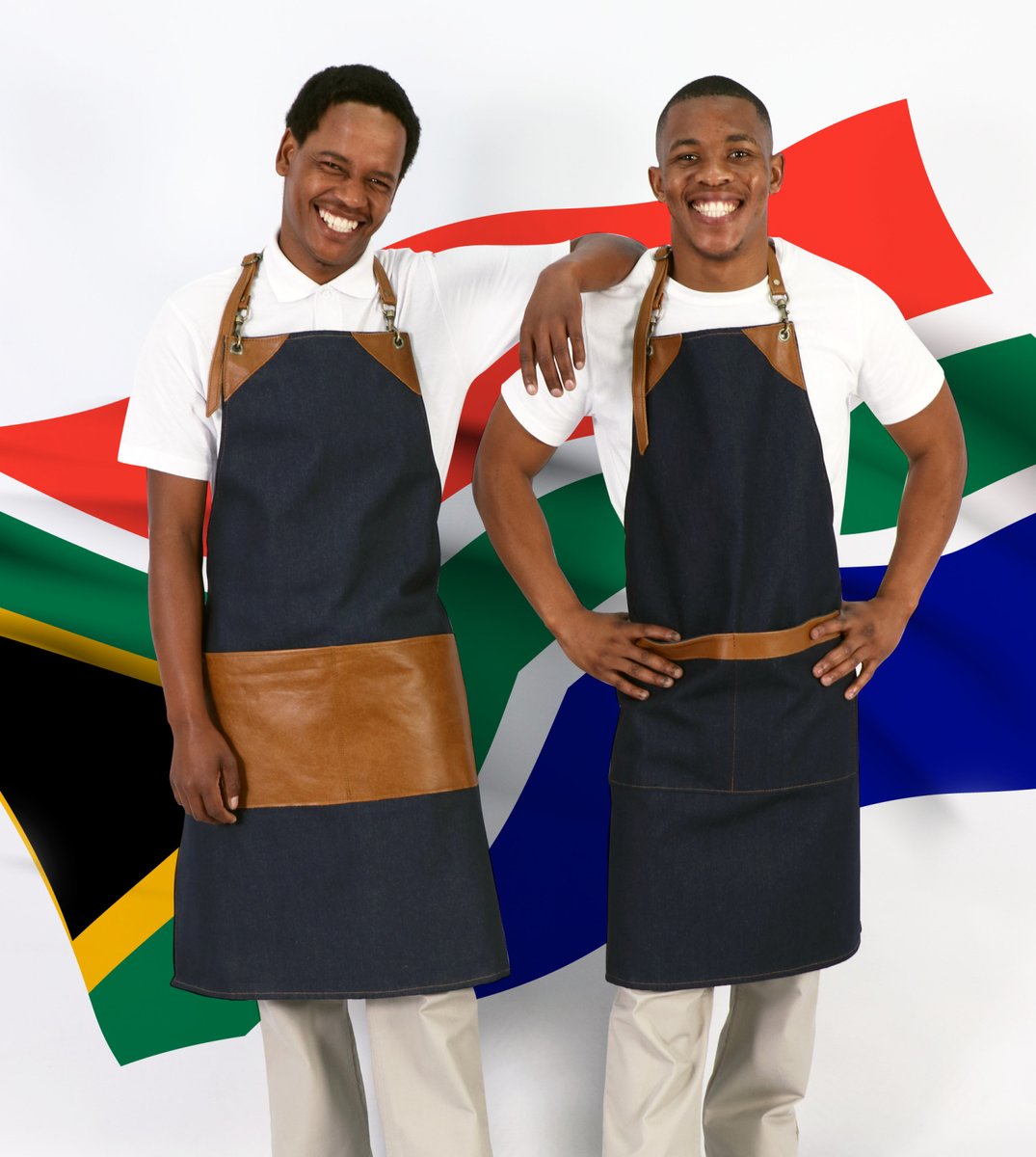 Proactive_C's tweet image. Celebrate your heritage by supporting local and choose from our wide range of quality aprons that are proudly South African!
Explore our NEW handcrafted Bespoke and Artisan styles in premium leather and denim : distributor.proactiveclothing.com/apron-range
