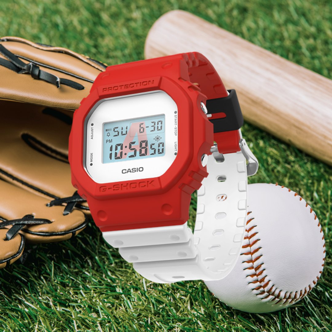 今日9/3は #草野球の日 だそう⚾️

チームの仲間とおそろいで、チームカラーの #MYGSHOCK を身につけるのもおすすめです✨️

大人数での購入には「MY G-SHOCK for TEAM」も便利👀
ぜひご利用ください！

▼「MY G-SHOCK for TEAM」の詳細はこちら！
casio.link/4g6KhuI