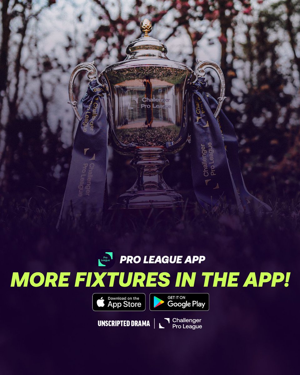 #challengerproleague calendar update! 📅

Find out all fixtures till the winter break 👀👇