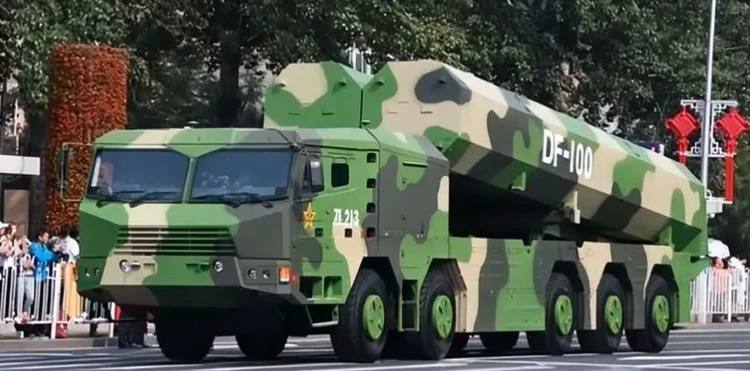 China’s DF-100 supersonic cruise missile was showcased during the military parade in Beijing.

#China #DF100 #Missile #Beijing #Defense