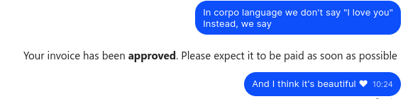 SelfRefDev's tweet image. Corpo life