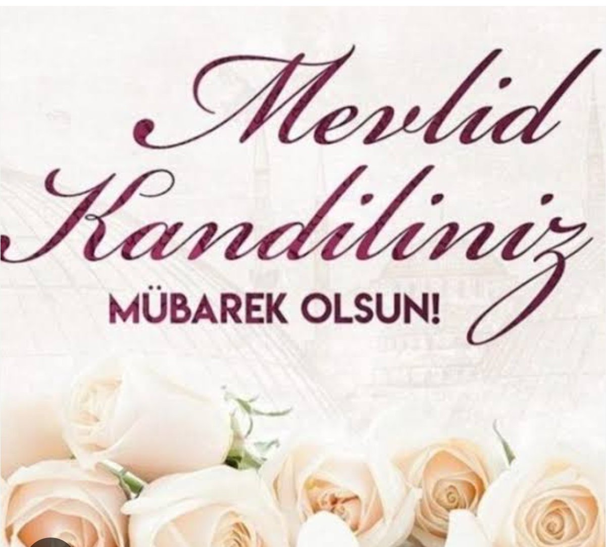 Nice mukaddes gecelere...