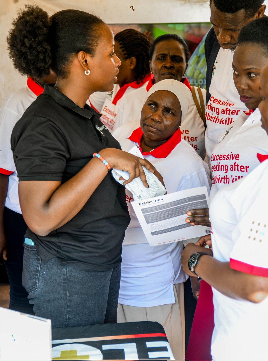 silverbacksltd's tweet photo. At the National PPH commemoration day held in Lwengo District, we introduced a unique hemostatic gauze that quickly and safely stops excessive bleeding after childbirth, CELOX PPH. 
Our innovative CELOX PPH empowers healthcare providers to save mothers' lives. 
#Thread https://t.co/Xm6hzmQEZh
