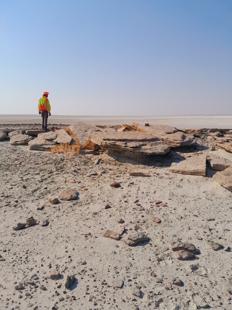 Ongoing at the Boteti Lithium Brine Project in Botswana: The Geowise's exploration and technical team and consultants are working on the initial baseline geological and environmental observations.

#MARU #Mining #Lithium #Botswana