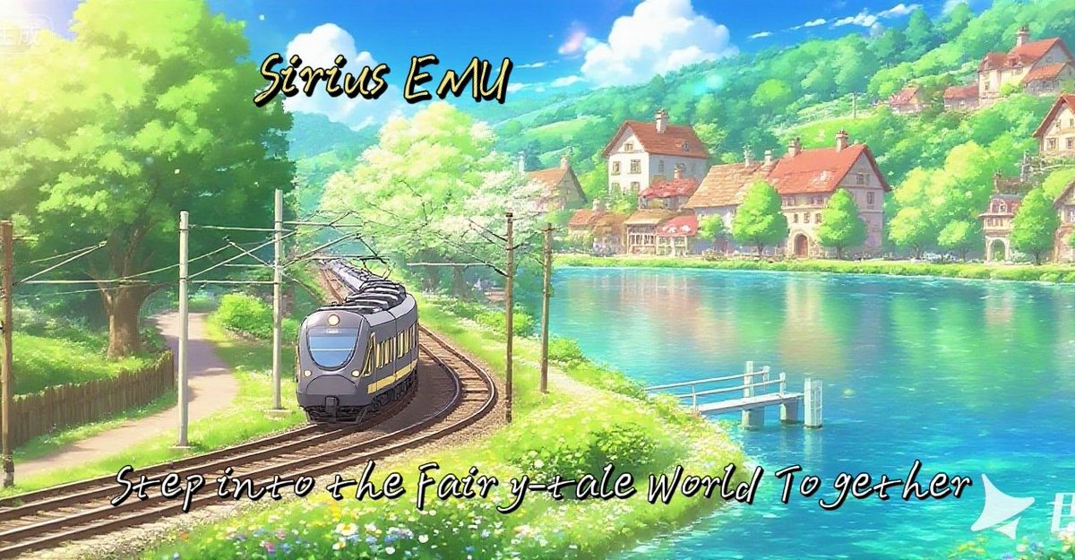 Follow Sirius EMU Step into the Fairy-tale World Together.😉