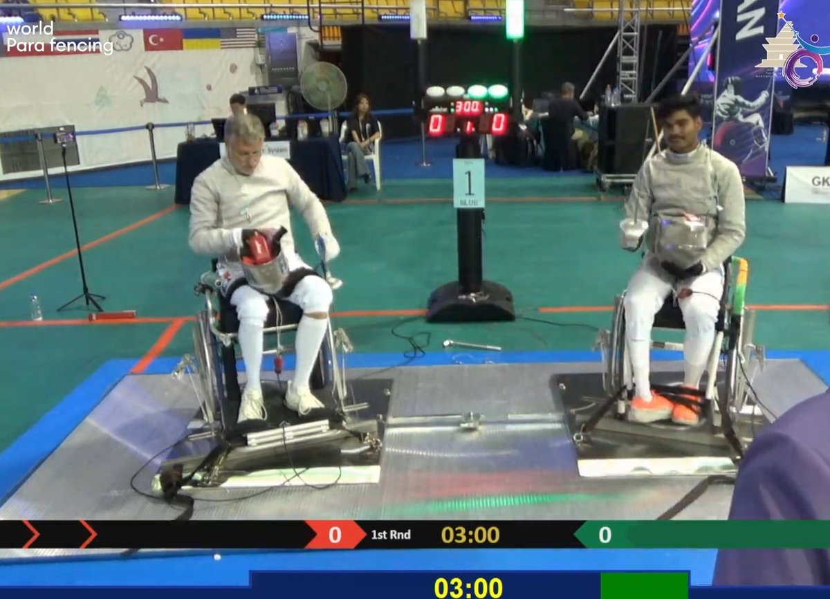 SportsArena1234's tweet photo. 🚨 #ParaFencing #Worlds

A COMMENDABLE PERFORMANCE BY INDIAN MEN TEAM IN SABRE🌟

🇮🇳 Quartet of Rakhal/Pabitra/Parveen/Rudranarayan finished 8th in Para Fencing World Championships🌎🤺

⚔️ Ind team beat Team USA🇺🇸 in pre-QFs!

👉 Note: This is technically not the best finish at World's for Men's Sabre Team as they had finished 4th in 2023 but that had only 10 teams - and Ind had got byes in both PreQF & QF & lost SF (didn't win any match)!

This one, hence, is a significant one!✅