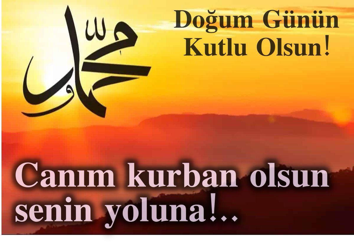 Alemlere rahmet olarak gönderilen,yeryüzünün
TEK ULU ÖNDERİ
Peygamberimiz Hz.Muhammed (sav)'in
Doğum Günü KUTLU OLSUN!