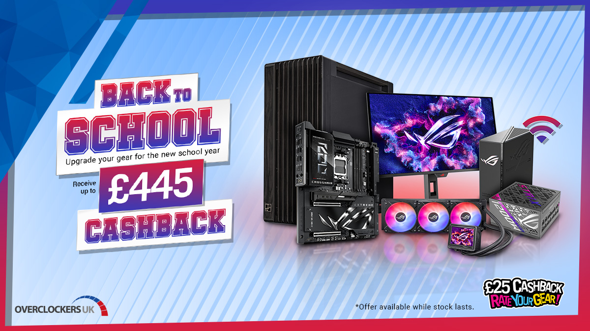 Upgrade your gear and get up to £445 cashback with <a href="/ASUS_ROGUK/">ROG UK</a> ✨  

Find out more! 🔎➡️bit.ly/4lYNjm7