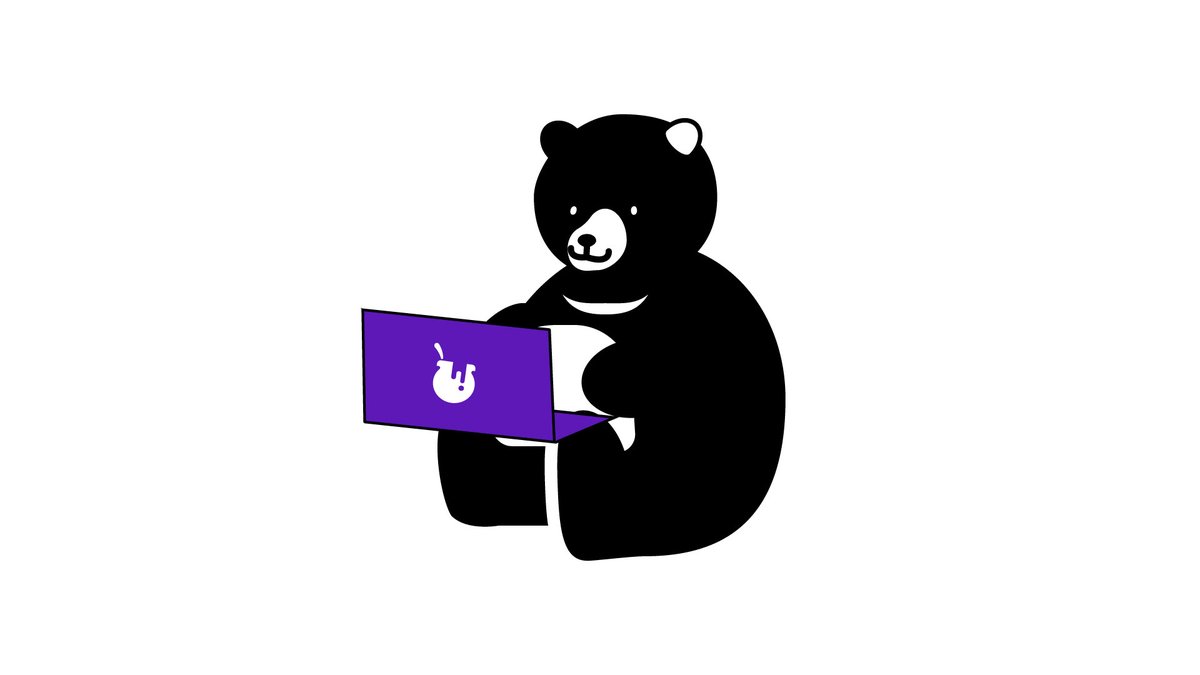 dough_w_bull's tweet image. 「オブジェクトを組み合わせてイラストを描いてみよう②」を完了しました！

昨晩、クマが持っているノートPCの微調整が全然上手くできなかったが、一晩経って頭冷やしたら秒でできた。

画像左:お手本、画像右:拙作

...うん、ちょっとずつ違うね。笑

@yuki_99_s @halukik_0520
 #DesignHacks
