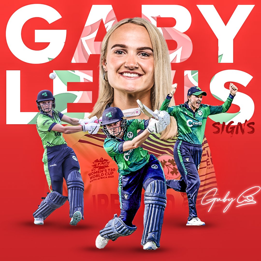 Lancashire Cricket Women (@lancscricketwmn) on Twitter photo We're delighted to announce the signing of Ireland Womenโs captain <a href="/lewis_gaby/">Gaby Lewis</a> for the remainder of the season. โ๏ธ๐ฎ๐ช
Gaby is available for selection for tomorrow's match against Somerset Women <a href="/EmiratesOT/">Emirates Old Trafford</a>!
๐ cricket.lancashirecricket.co.uk/news/2025-newsโฆ
๐น #RedRoseTogether We're delighted to announce the signing of Ireland Womenโs captain <a href="/lewis_gaby/">Gaby Lewis</a> for the remainder of the season. โ๏ธ๐ฎ๐ช
Gaby is available for selection for tomorrow's match against Somerset Women <a href="/EmiratesOT/">Emirates Old Trafford</a>!
๐ cricket.lancashirecricket.co.uk/news/2025-newsโฆ
๐น #RedRoseTogether