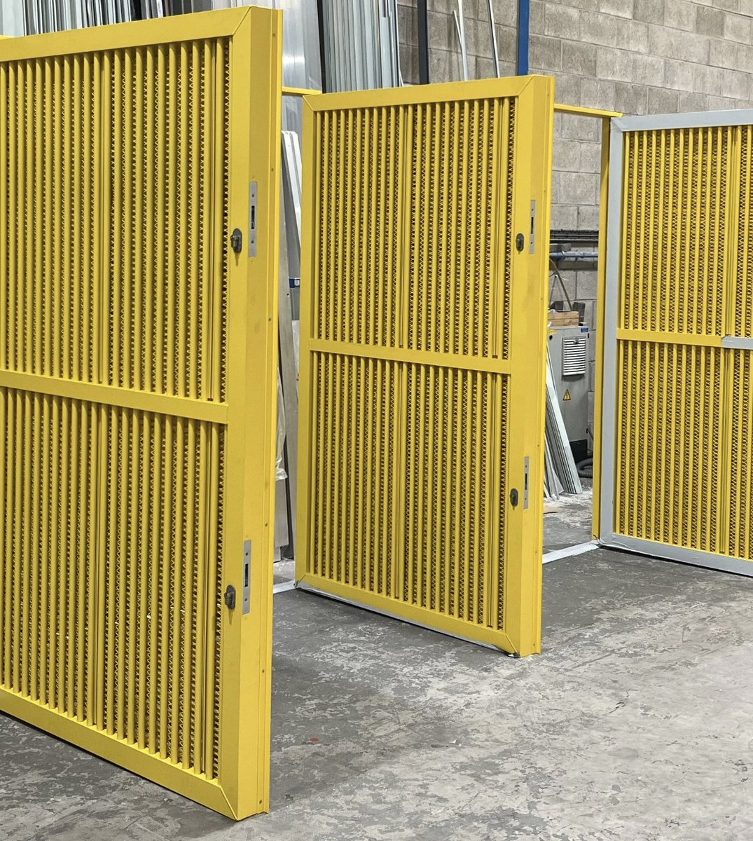 Our IKL50 PAS 24 outward-opening aluminium louvre doorsets have officially passed the PAS 24:2016 testing, enhancing security &amp; ventilation for spaces like server rooms &amp; bike stores. With robust security features, various finishes, and bespoke designs #Security #IKONAluminium