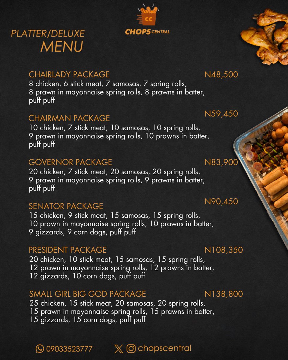 Small Chops | Gizdodo | Zobo in Lagos tweet media