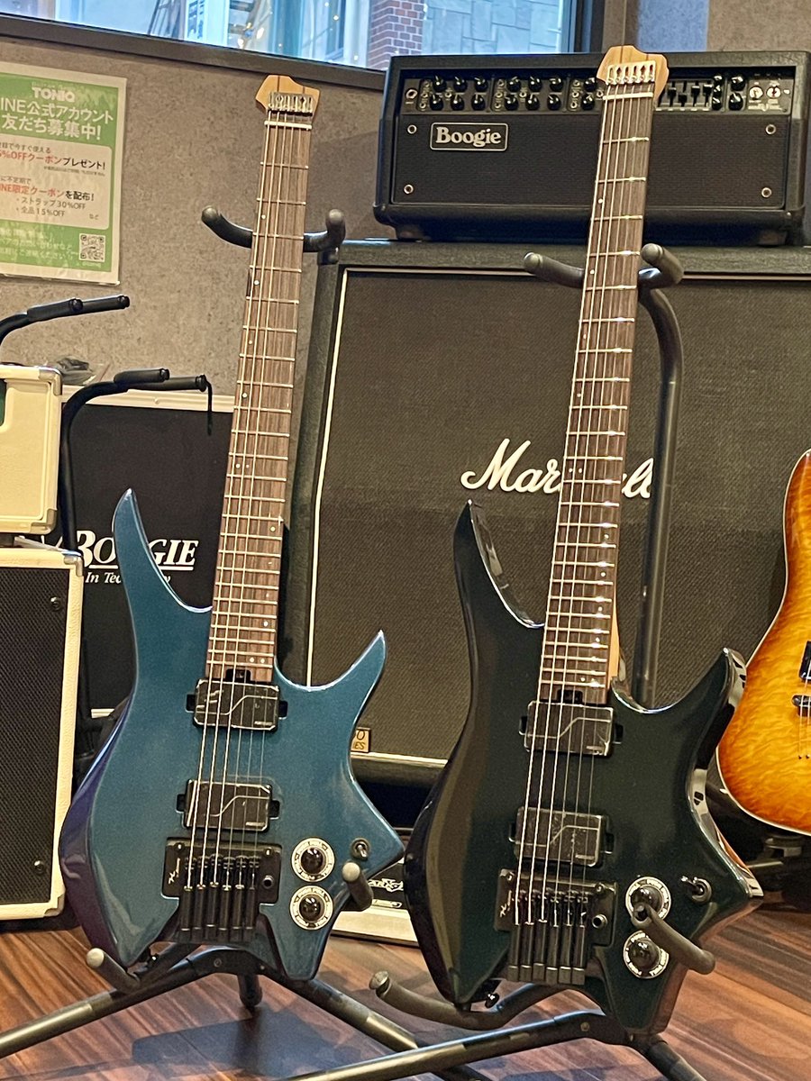 HEX Guitars N600 FISHMANピックアップ搭載、マジョーラカラーボディの