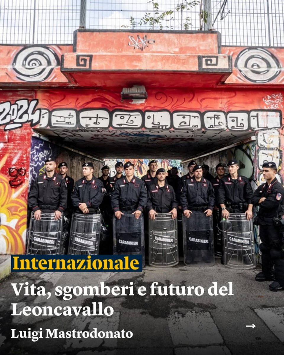 Per <a href="/Internazionale/">Internazionale</a> il mio reportage sul futuro del Leoncavallo e dei centri sociali milanesi, con le voci di chi anima e ha animato queste realtà. Mentre ci si prepara alla manifestazione di sabato 6 settembre.

🔗 internazionale.it/reportage/luig…