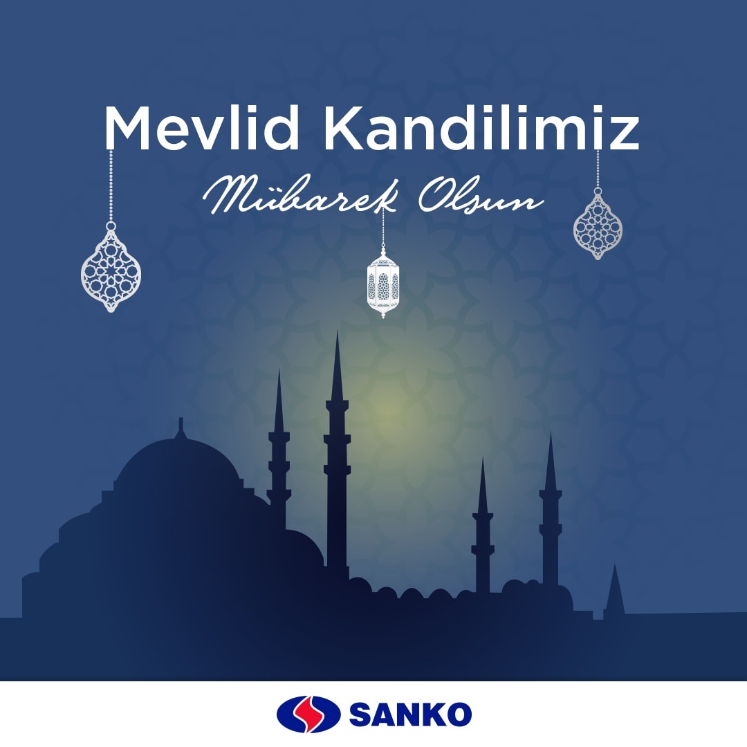 Mevlid Kandilimiz mübarek olsun. 
Bu müstesna gecenin ülkemiz, aziz milletimiz ve tüm insanlık için sağlık ve huzur dolu bir geleceğe vesile olmasını dileriz.