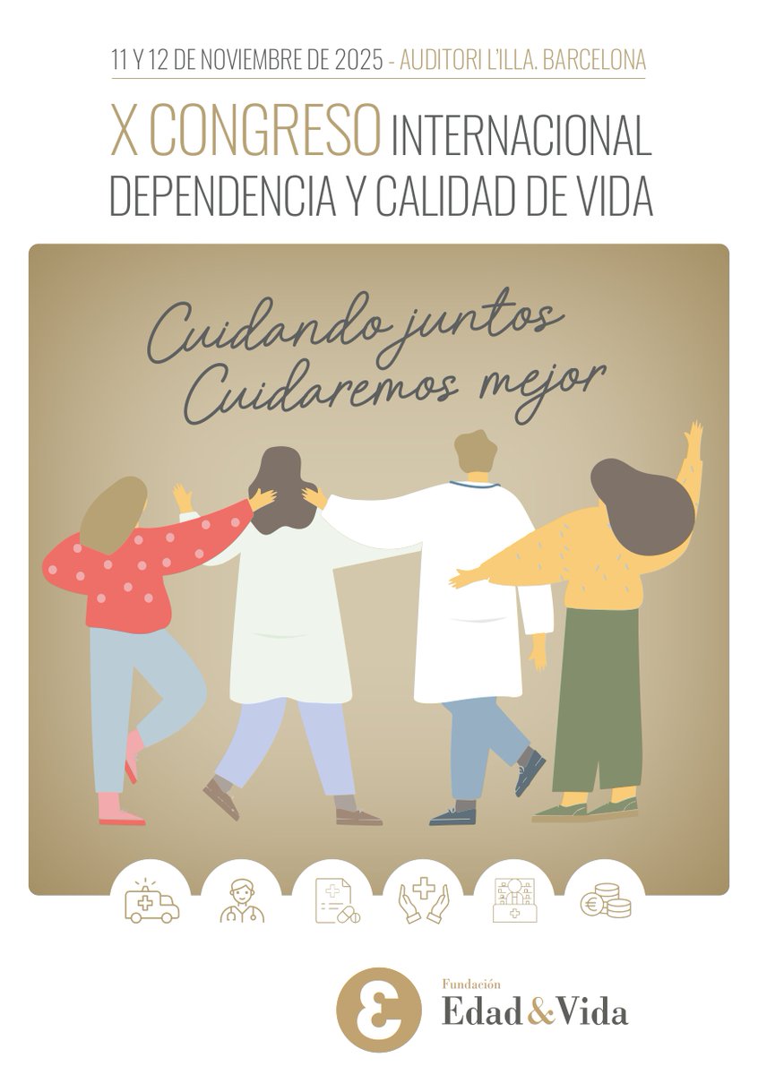 X Congreso Internacional Dependencia y Calidad de Vida. 11 y 12 de Noviembre 2025 en Auditori l'Illa - Barcelona seegg.es/2025/04/25/x-c…
