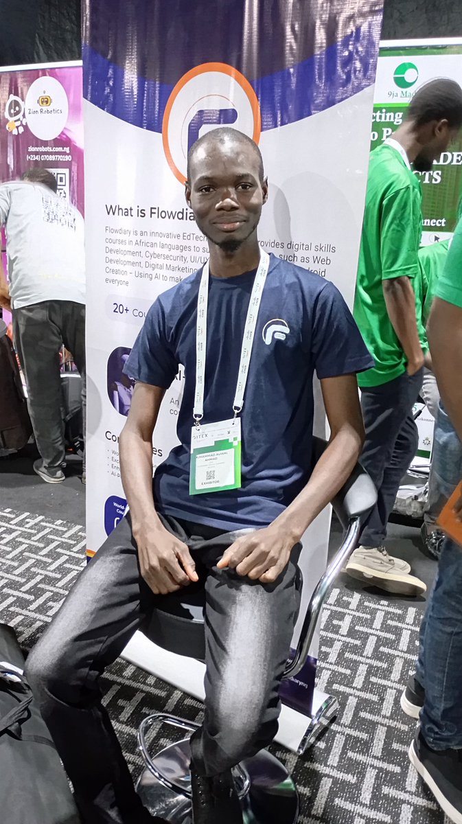 flowdiaryng's tweet image. Masha Allah 🥰❤️‍🩹

Day 1: #FlowdiaryInLagos 🎉

Flowdiary will be presenting its impacful AI innovations today 🚀🎊

Share to others ↗️

#FlowdiaryApp #LearnOnFlowdiary #GITEXNIGERIA #DigitalSkills #AI #innovation