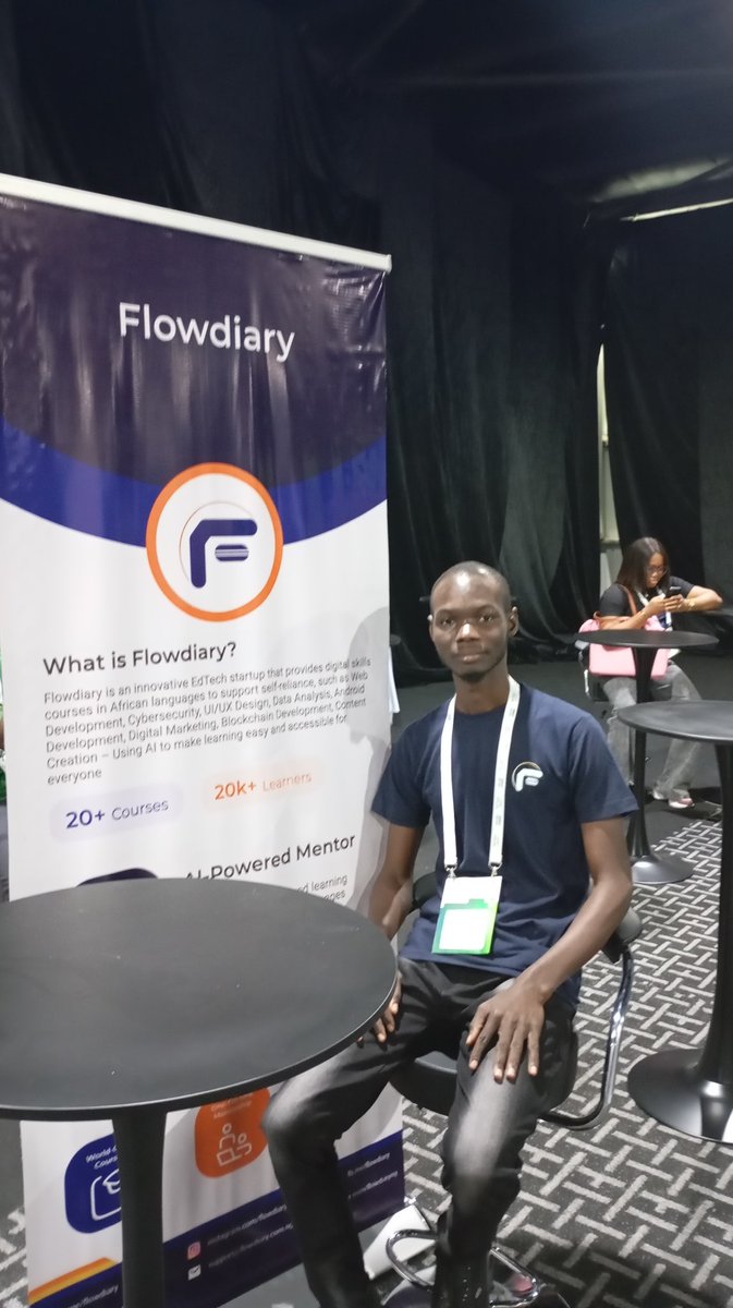 flowdiaryng's tweet image. Masha Allah 🥰❤️‍🩹

Day 1: #FlowdiaryInLagos 🎉

Flowdiary will be presenting its impacful AI innovations today 🚀🎊

Share to others ↗️

#FlowdiaryApp #LearnOnFlowdiary #GITEXNIGERIA #DigitalSkills #AI #innovation
