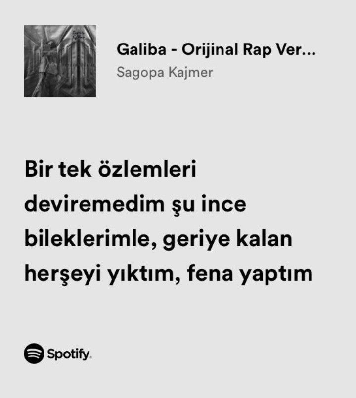 Bir tek özlemleri deviremedim şu ince bileklerimle