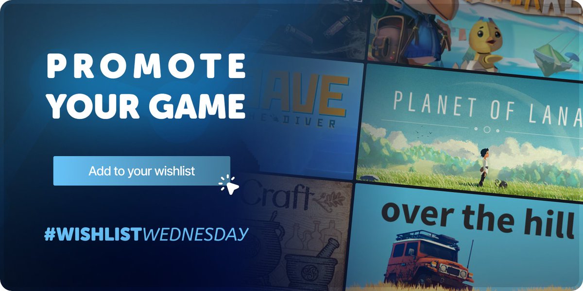 benithemaker's tweet image. Happy #WishlistWednesday everyone! 🎉 Let&apos;s promote your game!

Drop your #indiegame below 🚀

#gamedev #indiegamedev #gamemarketing #steam