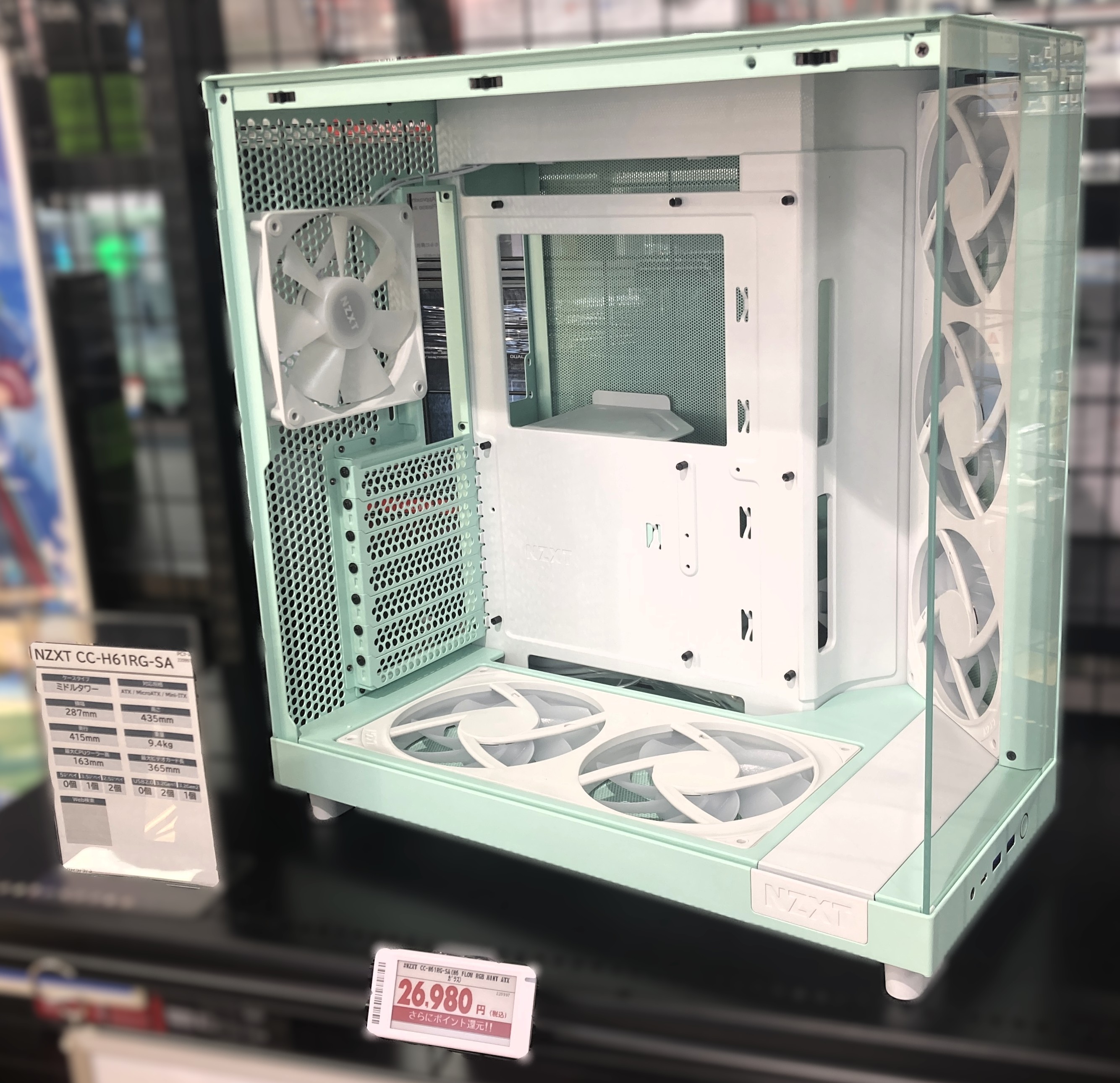 真っ白NZXT自作PC】Core i5 RTX3070 32GB NVMe搭載