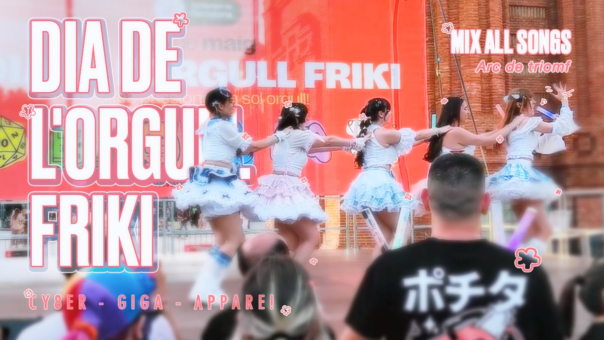 ⋆𐙚₊˚⊹♡⋆𐙚₊˚⊹♡⋆𐙚₊˚⊹♡⋆𐙚₊˚⊹♡⋆𐙚₊˚⊹♡

Hemos subido nuestra actuación completa del festival del Dia de l'Orgull Friki Barcelona 🌸

¡Esperamos que os guste! 💙🩷💚❤️🩵

💃 ▶︎ youtu.be/R078ah_NNro

⋆𐙚₊˚⊹♡⋆𐙚₊˚⊹♡⋆𐙚₊˚⊹♡⋆𐙚₊˚⊹♡⋆𐙚₊˚⊹♡