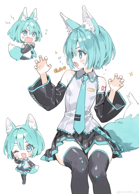 #初音ミク ボブカットミクさん