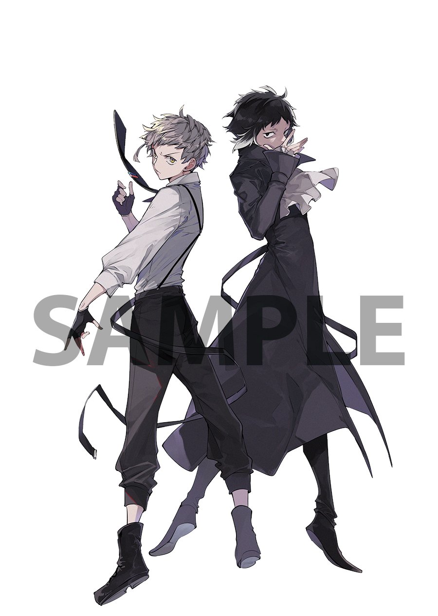 文スト ヤングエース アクスタ 太宰治＆中原中也、中島敦＆芥川龍之介