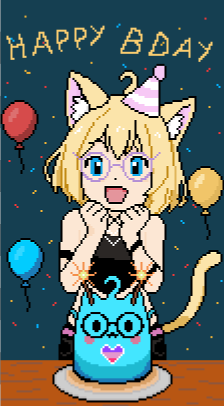 Happy Birthday Mini!
Hope you have a splendid birthday 🎂 
#minyart