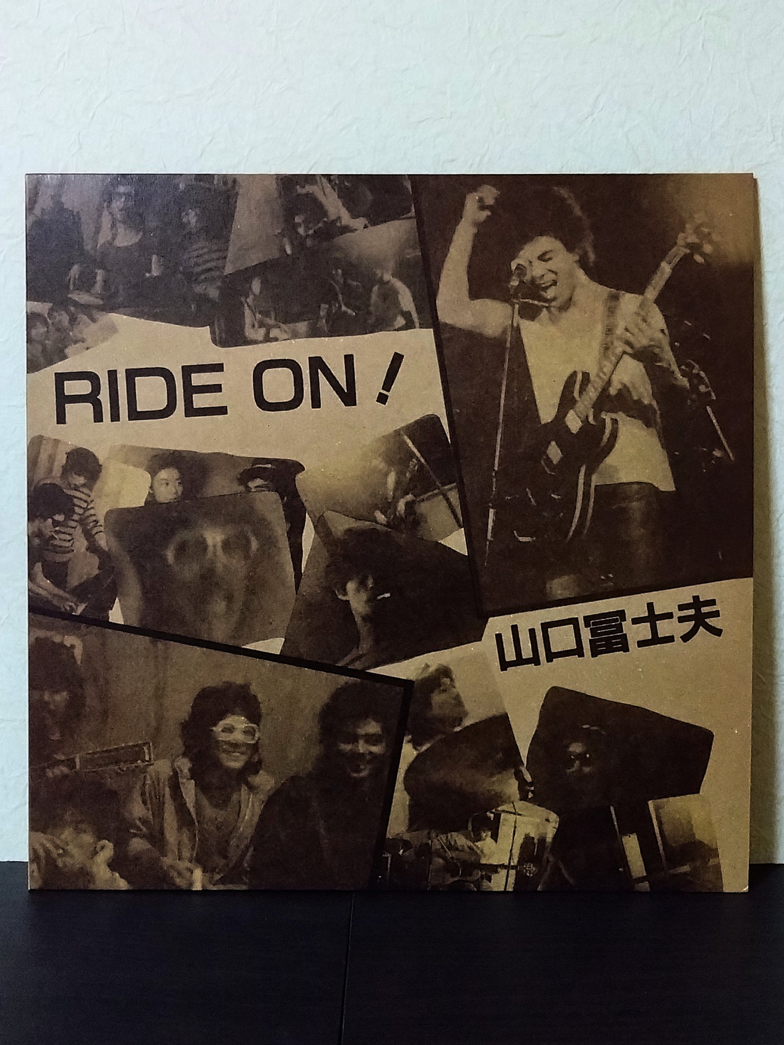 山口冨士夫RIDE ON レコード　未使用 山口冨士夫 RIDE ON レコード - メルカリ