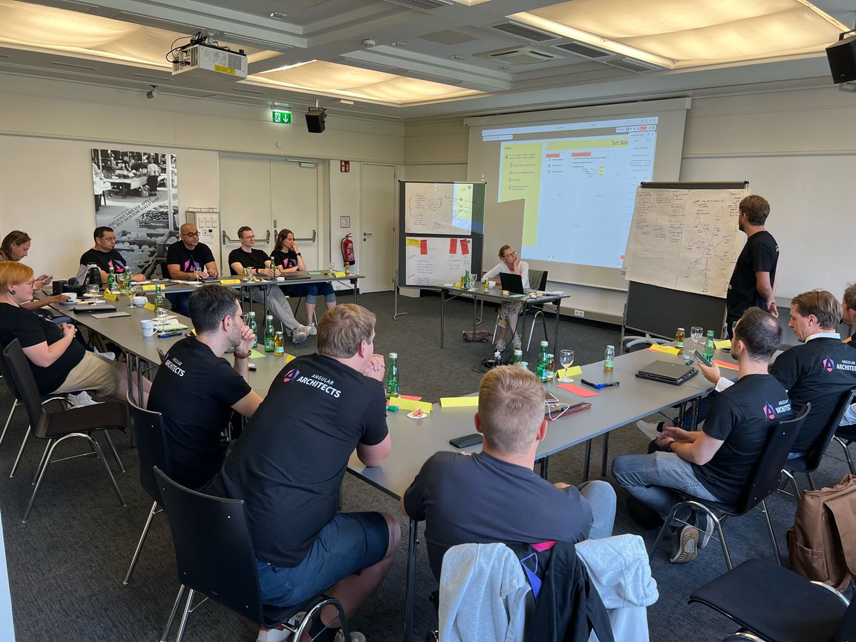 ManfredSteyer's tweet photo. Day 1 of our #AngularArchitects Offsite https://t.co/fbl31KYupc