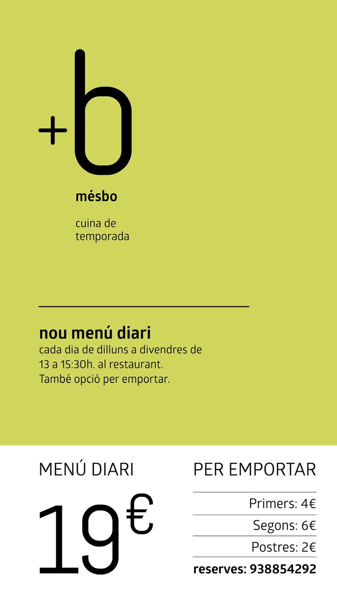 mesborestaurant's tweet photo. El menú d’aquesta setmana 😋
(1-9-25 a 5-9-25) https://t.co/TVgwaGMCEI