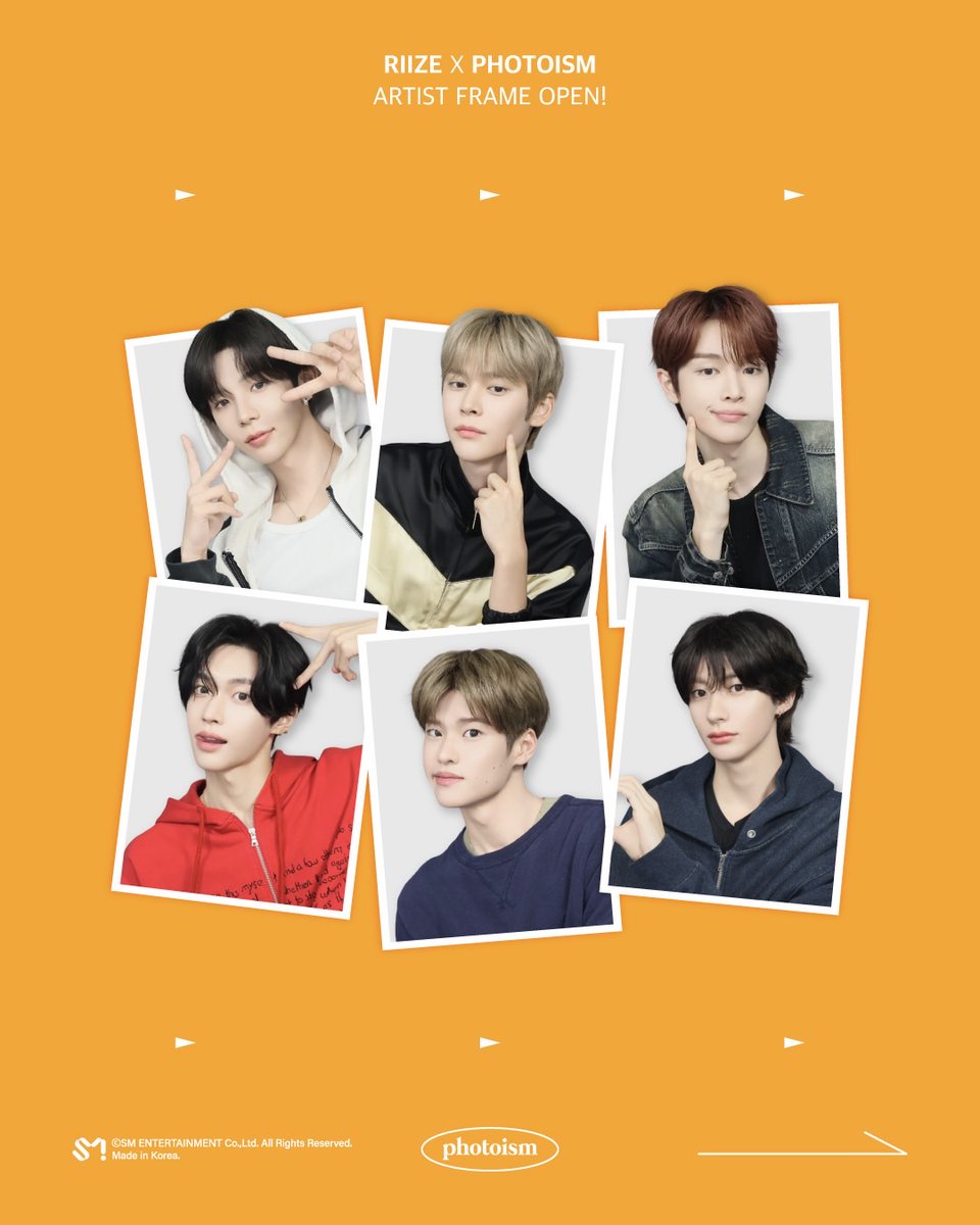 PHOTOISM X RIIZE
ARTIST FRAME OPEN !

เฟรมฉลองการเดบิวต์ครบรอบ 2ปีจาก &lt;RIIZE&gt; เปิดให้บริการแล้วที่โฟโต้อิซึ่ม

สร้างความทรงจำสุดพิเศษกับเฟรม &lt;RIIZE&gt; ได้ที่โฟโต้อิซึ่มทุกสาขา

* ระยะเวลา | 4 ก.ย - 31 ต.ค

ONLY IN #PHOTOISM 

#photoism_th_siamscape #RIIZE #라이즈