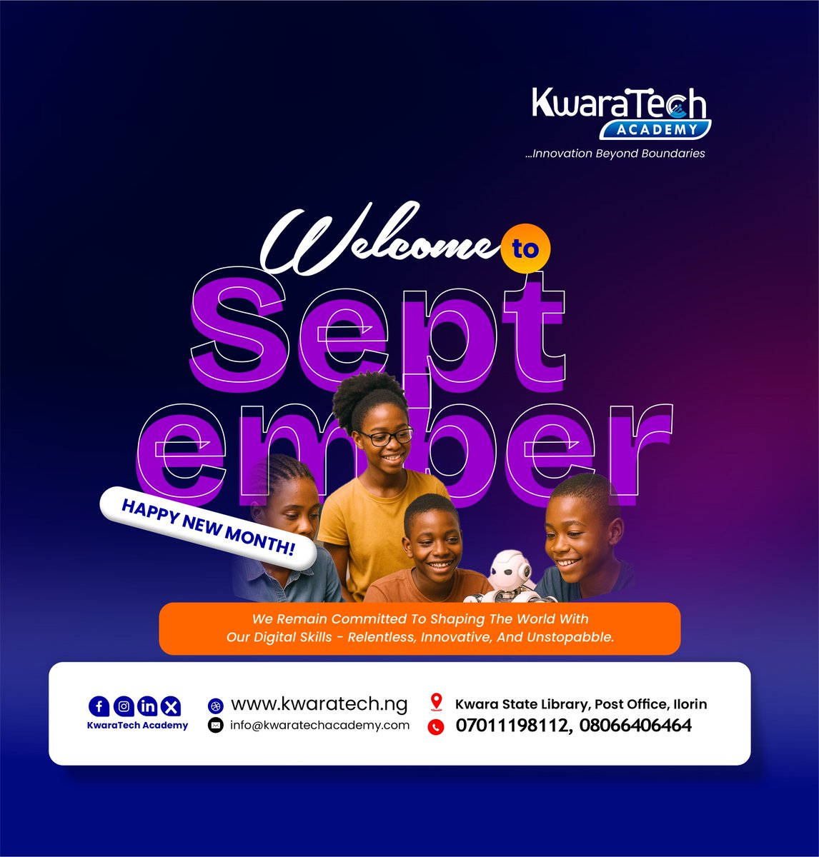 Kwaratechacad's tweet image. Happy New month to everyone, it&apos;s another season of execution.