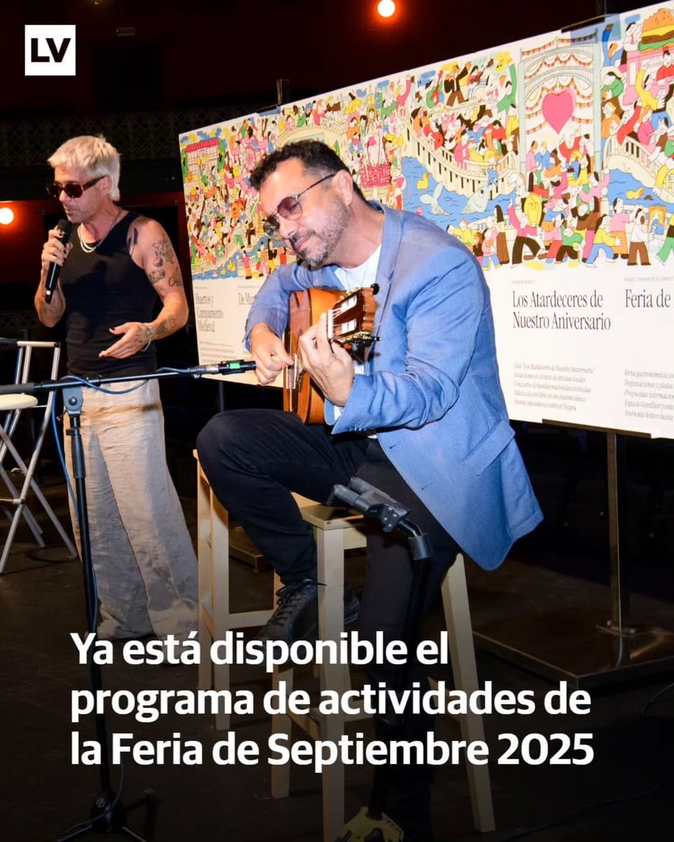 Feria de Murcia 2025 
El Viernes, 12 de septiembre, a las 20:30 h: <a href="/Careymusica/">Carey</a> . En Puente de Hierro, ciclo “Los atardeceres de nuestro Aniversario”
<a href="/aaronsaez/">aaronsaez</a>
<a href="/turroproduccion/">Antonio Turro</a>
<a href="/laverdad_es/">laverdad_es</a> 
laverdad.es/feria-murcia/a…