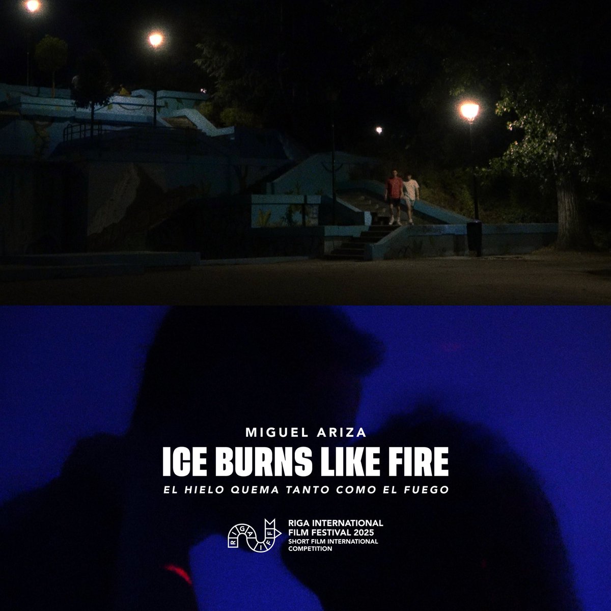 ¡Se estrena mi nuevo cortometraje ‘El Hielo Quema Tanto Como El Fuego’ en la nueva edición del <a href="/RigaIFF/">Riga International Film Festival (RIGA IFF)</a>! Hay abrazos en coches, paseos nocturnos, besos al lado de una fuente, discotecas con neones, Tanqueray a palo seco…Muchas ganas de que lo veáis 💋💖